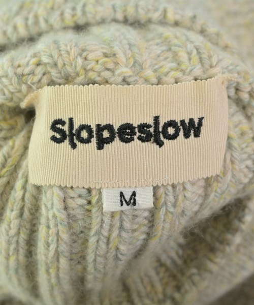 slopeslow（スロープスロウ）ニット・セーター ベージュ サイズ:M メンズ/2200660617046
