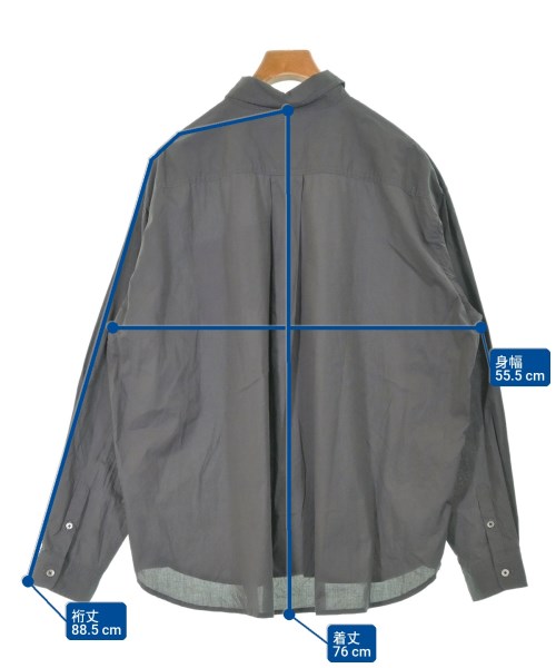 solamonat poche（ソラモナポッシェ）カジュアルシャツ グレー サイズ:-(L位) メンズ/2200663737130