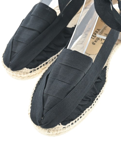 Terra d'espardenyes（テラデエスパルデニャス）エスパドリーユ 黒 サイズ:EU36(22.5cm位) レディース/2200631180531