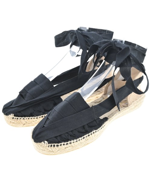 Terra d'espardenyes(テラデエスパルデニャス)エスパドリーユ 黒 サイズ:EU38(24.5cm位)/2200631186441