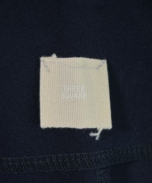 THREE SQUARE（スリースクエア）オールインワン/サロペット 紺 サイズ:F レディース/2200661386019