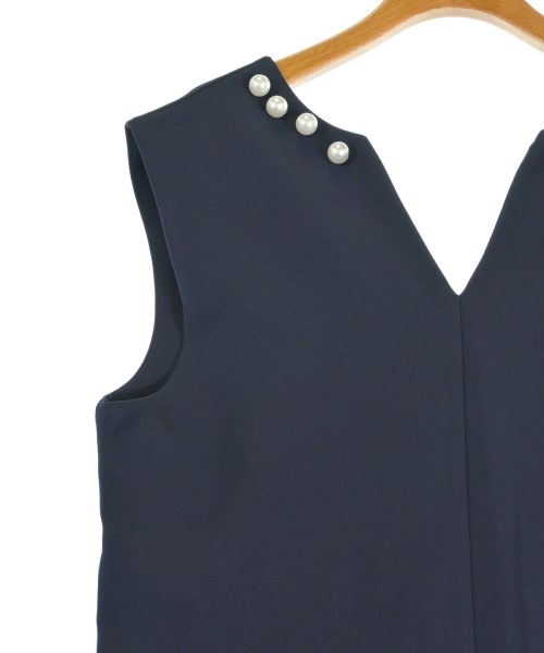 THREE SQUARE（スリースクエア）オールインワン/サロペット 紺 サイズ:F レディース/2200661386224