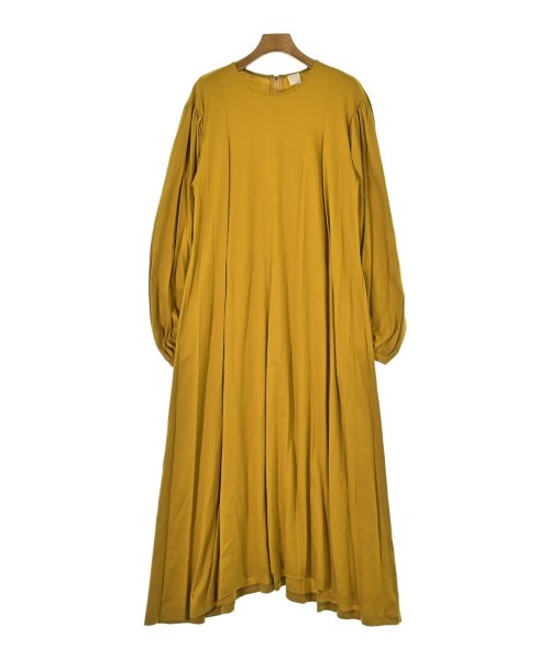 THREE SQUARE(スリースクエア)ワンピース 黄 サイズ:F/2200661386965