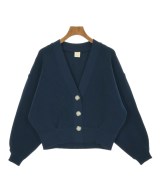 THREE SQUARE（スリースクエア）カーディガン 紺 サイズ:F レディース/2200661387993