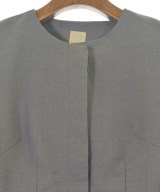 THREE SQUARE（スリースクエア）ノーカラージャケット グレー サイズ:36(S位) レディース/2200661388266