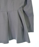 THREE SQUARE（スリースクエア）ノーカラージャケット グレー サイズ:38(M位) レディース/2200661388365