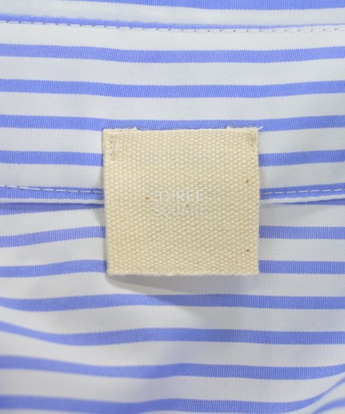 THREE SQUARE（スリースクエア）カジュアルシャツ 白 サイズ:F レディース/2200661389683