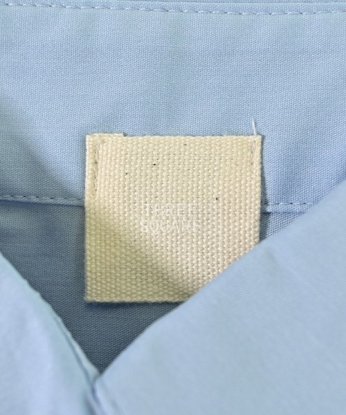 THREE SQUARE（スリースクエア）カジュアルシャツ 青 サイズ:F レディース/2200661389775