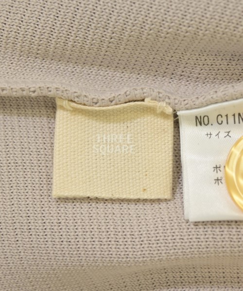 THREE SQUARE（スリースクエア）カーディガン グレー サイズ:F レディース/2200661390139