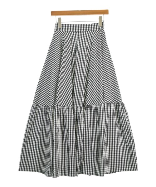 THREE SQUARE(スリースクエア)ロング・マキシ丈スカート 黒 サイズ:F/2200661390177