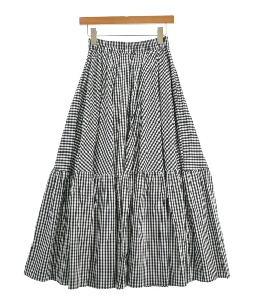 THREE SQUARE（スリースクエア）ロング・マキシ丈スカート 黒 サイズ:F レディース/2200661390177