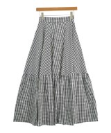 THREE SQUARE（スリースクエア）ロング・マキシ丈スカート 黒 サイズ:F レディース/2200661390177