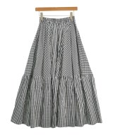 THREE SQUARE（スリースクエア）ロング・マキシ丈スカート 黒 サイズ:F レディース/2200661390177