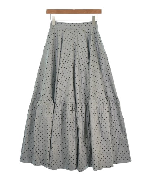 THREE SQUARE(スリースクエア)ロング・マキシ丈スカート グレー サイズ:F/2200661390542