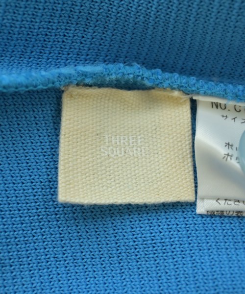 THREE SQUARE（スリースクエア）カーディガン 青 サイズ:F レディース/2200661390719