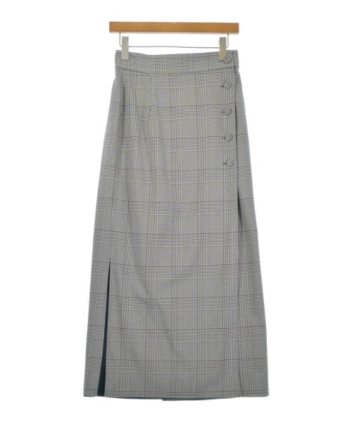 THREE SQUARE（スリースクエア）ロング・マキシ丈スカート 青 サイズ:36(S位) レディース/2200661390993