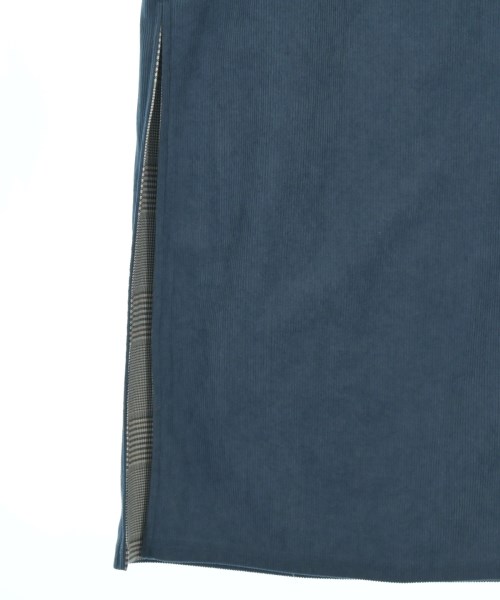 THREE SQUARE（スリースクエア）ロング・マキシ丈スカート 青 サイズ:36(S位) レディース/2200661391020