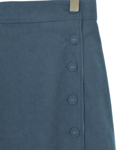 THREE SQUARE（スリースクエア）ロング・マキシ丈スカート 青 サイズ:36(S位) レディース/2200661391082