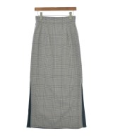 THREE SQUARE（スリースクエア）ロング・マキシ丈スカート 青 サイズ:36(S位) レディース/2200661391082