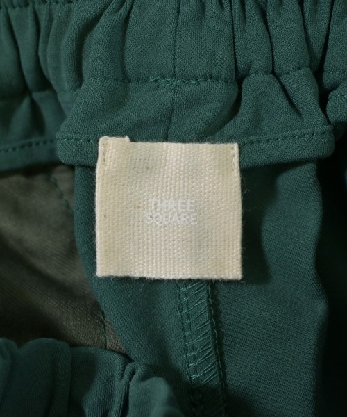 THREE SQUARE（スリースクエア）カーゴパンツ 緑 サイズ:F レディース/2200661391150