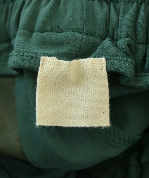 THREE SQUARE（スリースクエア）カーゴパンツ 緑 サイズ:F レディース/2200661391242