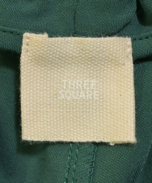 THREE SQUARE（スリースクエア）カーゴパンツ 緑 サイズ:F レディース/2200661391396