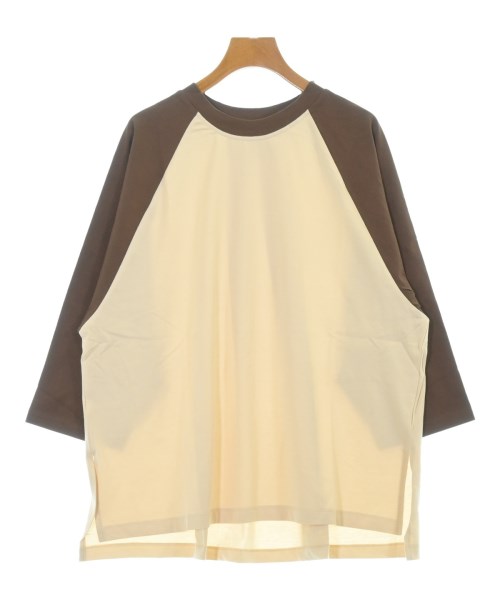 THREE SQUARE(スリースクエア)Tシャツ・カットソー ベージュ サイズ:F/2200661391693