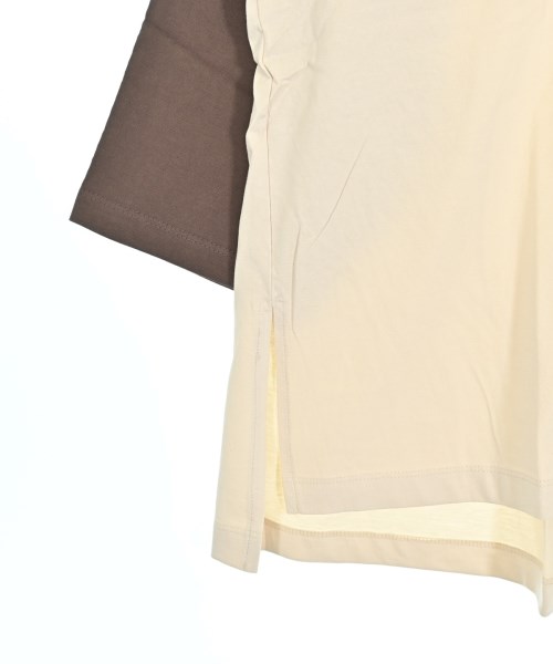 THREE SQUARE（スリースクエア）Tシャツ・カットソー ベージュ サイズ:F レディース/2200661391808
