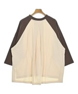 THREE SQUARE（スリースクエア）Tシャツ・カットソー ベージュ サイズ:F レディース/2200661391884