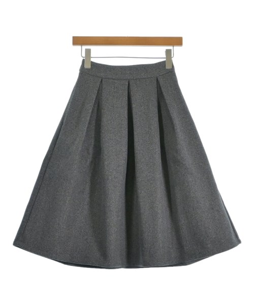 THREE SQUARE(スリースクエア)ロング・マキシ丈スカート グレー サイズ:F/2200661392034