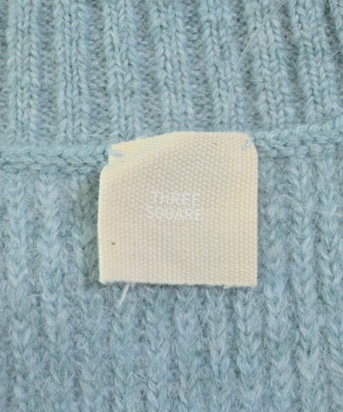 THREE SQUARE（スリースクエア）カーディガン 青 サイズ:F レディース/2200661683187