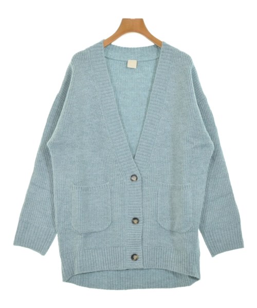 THREE SQUARE(スリースクエア)カーディガン 青 サイズ:F/2200661683200