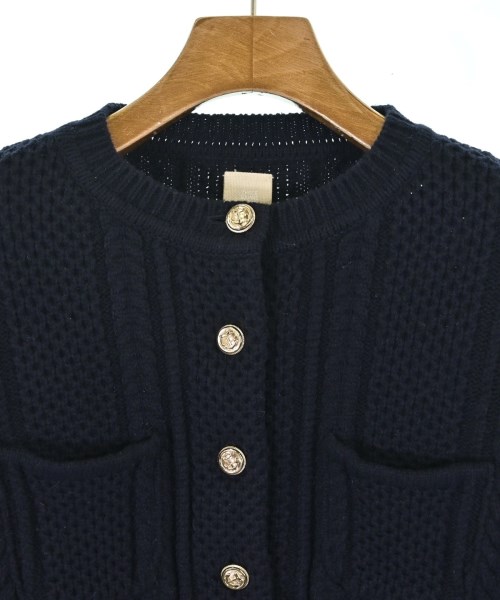 THREE SQUARE（スリースクエア）カーディガン 紺 サイズ:F レディース/2200661683637