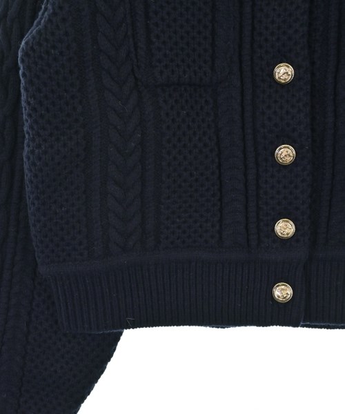 THREE SQUARE（スリースクエア）カーディガン 紺 サイズ:F レディース/2200661683712