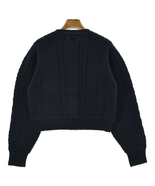 THREE SQUARE（スリースクエア）カーディガン 紺 サイズ:F レディース/2200661683743