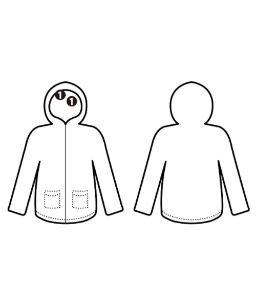 THREE SQUARE（スリースクエア）マウンテンパーカー ベージュ サイズ:F レディース/2200661684146