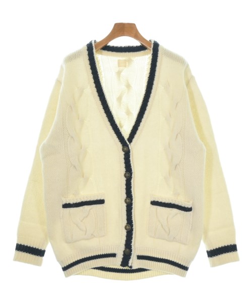 THREE SQUARE（スリースクエア）カーディガン 白 サイズ:F レディース/2200661684245