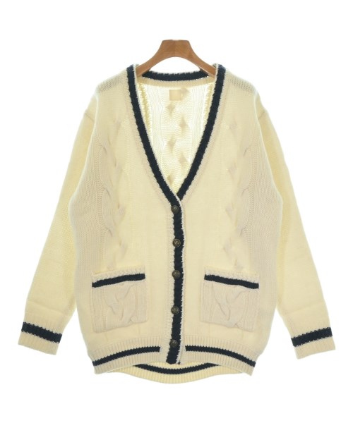 THREE SQUARE(スリースクエア)カーディガン 白 サイズ:F/2200661684276