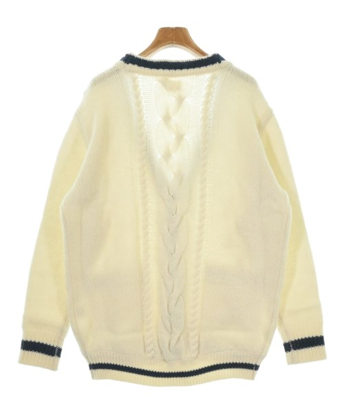 THREE SQUARE（スリースクエア）カーディガン 白 サイズ:F レディース/2200661684320