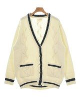 THREE SQUARE（スリースクエア）カーディガン 白 サイズ:F レディース/2200661684320