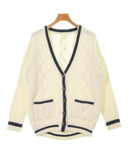 THREE SQUARE(スリースクエア)カーディガン ベージュ サイズ:F/2200661684504