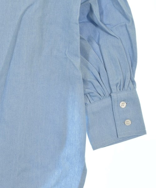 THREE SQUARE（スリースクエア）ブラウス 青 サイズ:F レディース/2200661685372