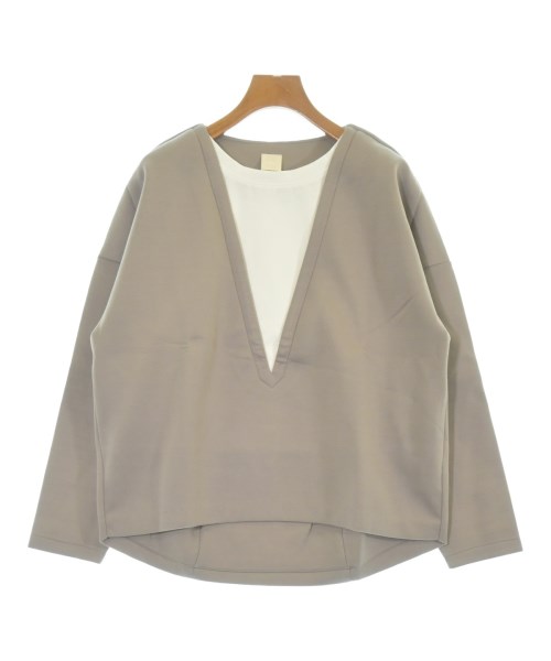 THREE SQUARE(スリースクエア)Tシャツ・カットソー ベージュ サイズ:F/2200661685754