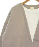 THREE SQUARE（スリースクエア）Tシャツ・カットソー ベージュ サイズ:F レディース/2200661685754