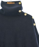 THREE SQUARE（スリースクエア）ニット・セーター 紺 サイズ:F レディース/2200661685778