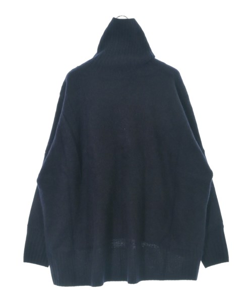 THREE SQUARE（スリースクエア）ニット・セーター 紺 サイズ:F レディース/2200661685839