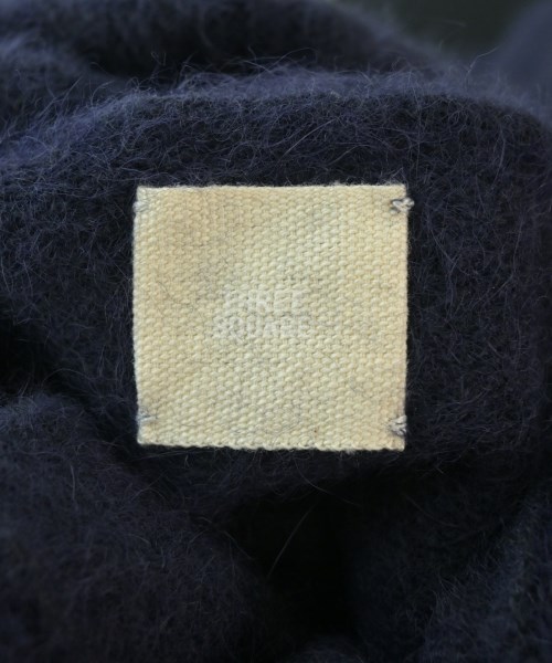 THREE SQUARE（スリースクエア）ニット・セーター 紺 サイズ:F レディース/2200661685853