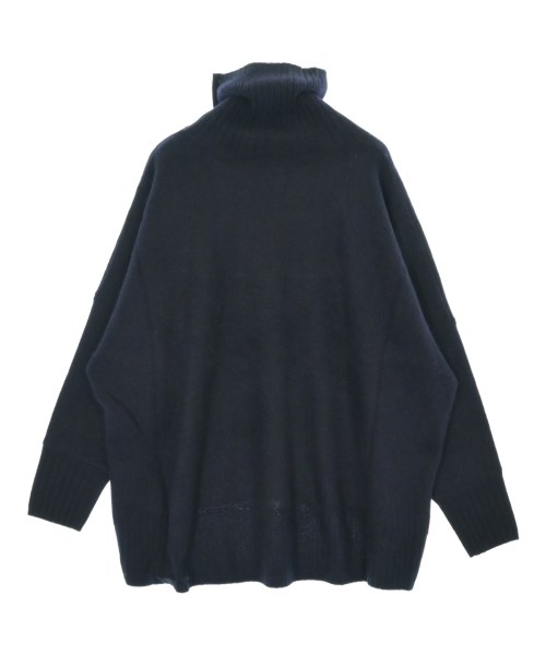 THREE SQUARE（スリースクエア）ニット・セーター 紺 サイズ:F レディース/2200661685907
