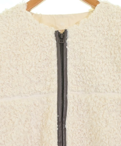 THREE SQUARE（スリースクエア）ブルゾン 白 サイズ:F レディース/2200661686058