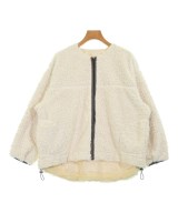 THREE SQUARE（スリースクエア）ブルゾン 白 サイズ:F レディース/2200661686102